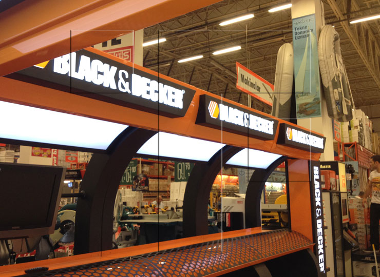 BlackDecker Ürün Standı
