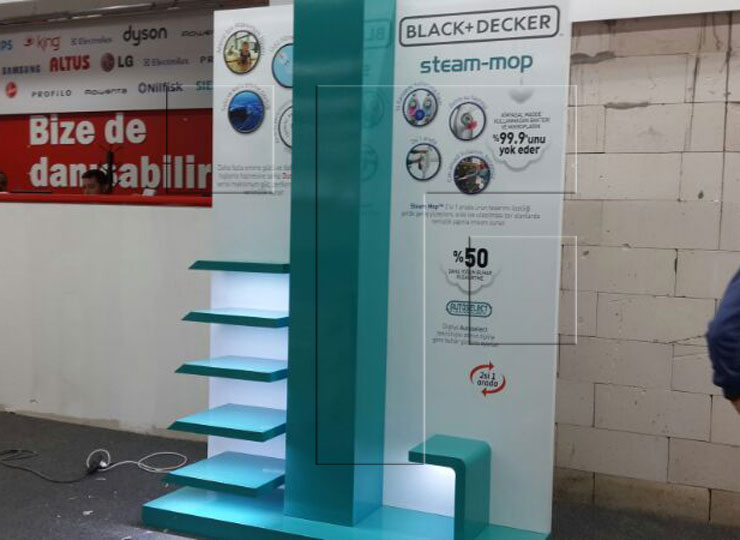 BlackDecker - Steam-Mop Stand