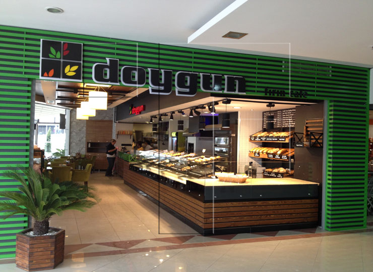 Doygun Cafe Cephe Tabelası