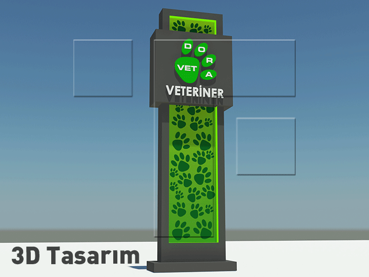 Vetdore Veteriner Totem